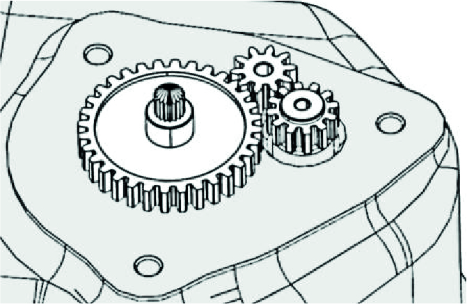 LNR plastic gears
