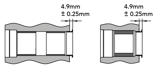 boot retainer depth