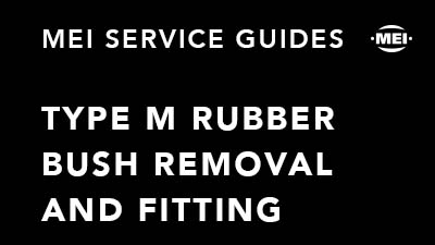 Type M rubber bush